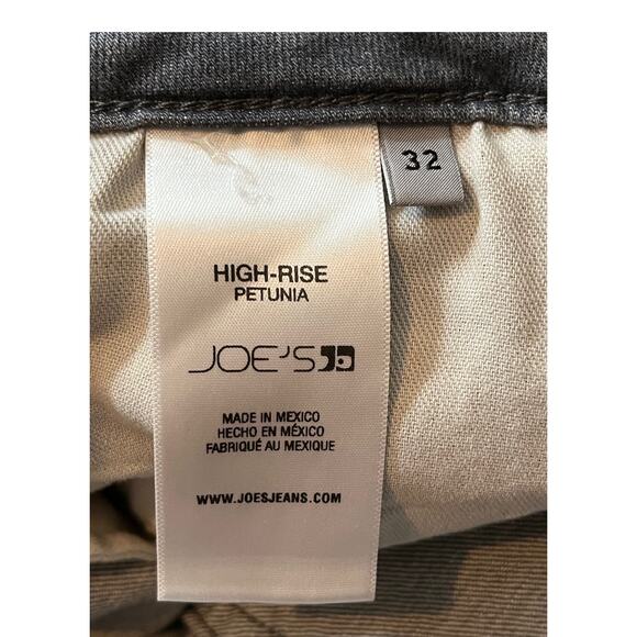 Joe's Jeans High Rise Curvy skinny ankle gray size 32 - Picture 6 of 6